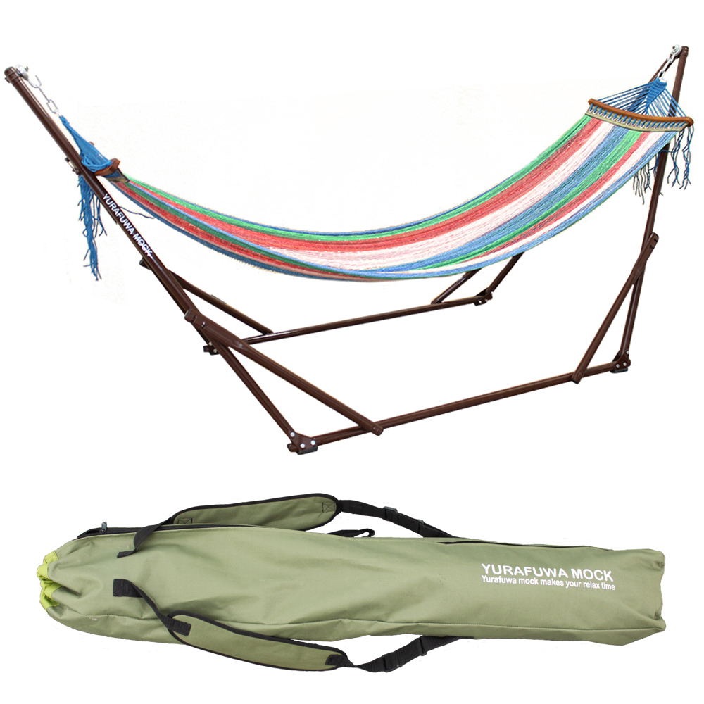 ゆらふわモック ハンモック 自立式 室内 チェア ハンモックスタンド