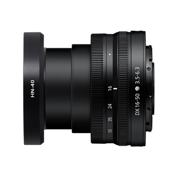 HN-40】レンズフード Nikon NIKKOR Z DX 16-50mm f/3.5-6.3 VR 用 HN