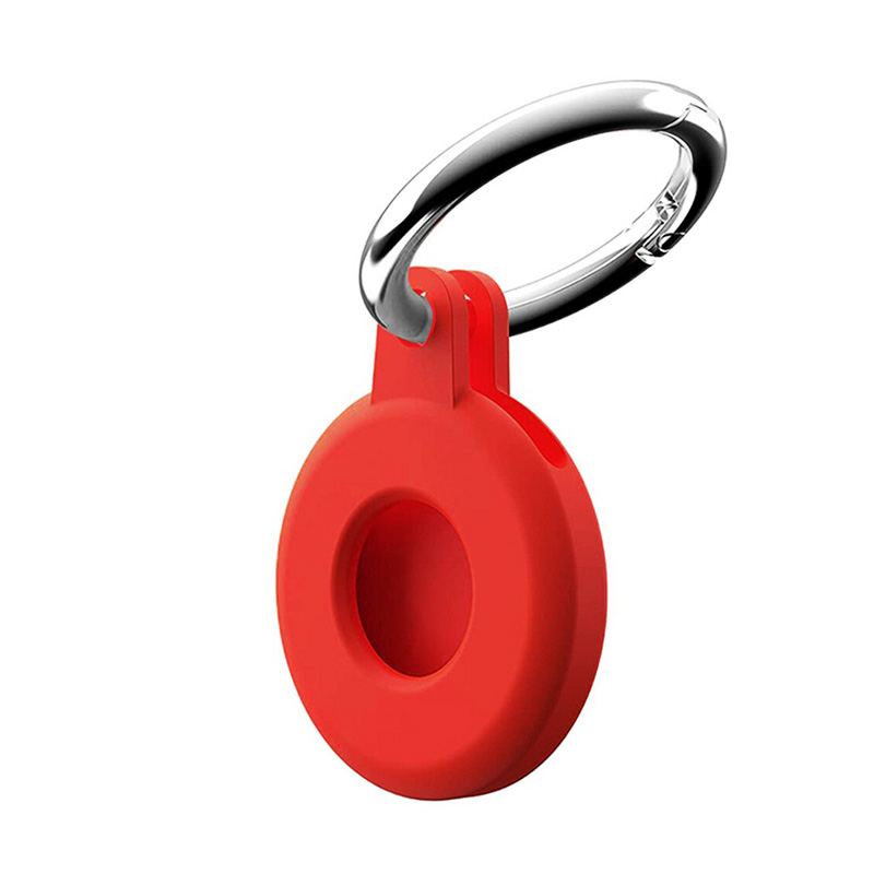 AirTag シリコンケース 4個 セット ストラップ付き エアタグ 保護