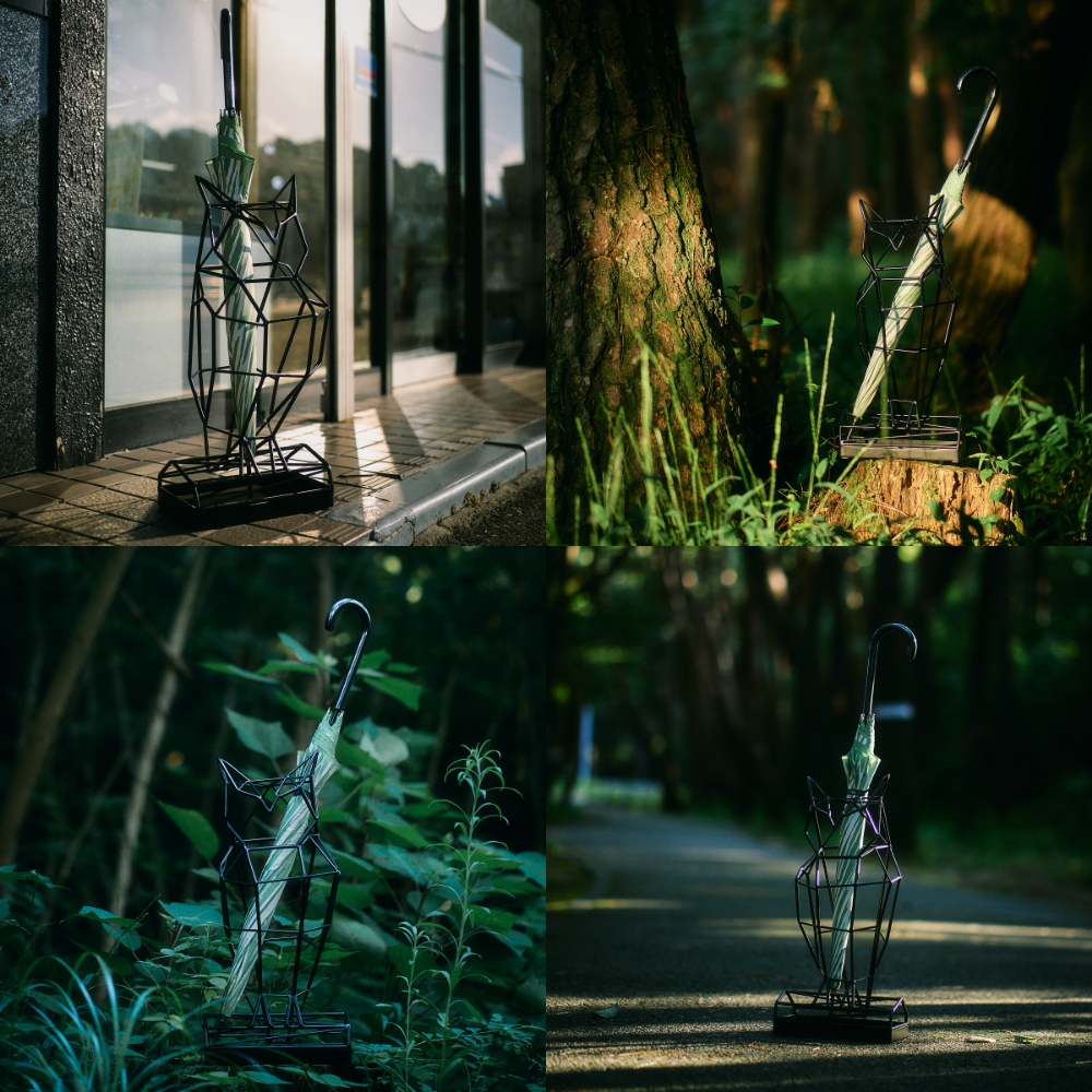 ACT WORK'S（アクトワークス） シャドーワイヤー フクロウ 傘立て