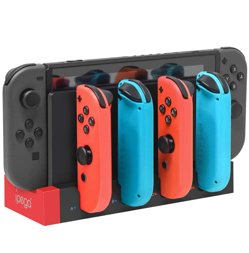 Switch Joy-Con 充電スタンド スイッチドック ドッキング ジョイコン 4