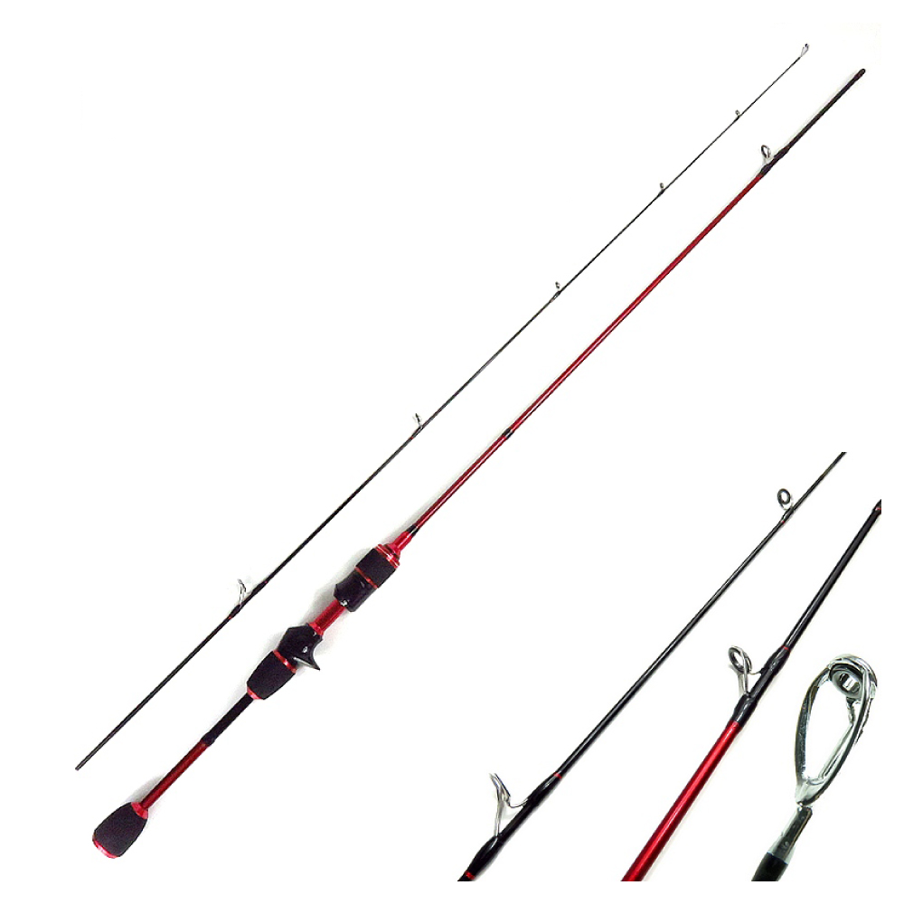 ルアーロッド 1.83m ジギンガーZ レッドゾンビ 超軽量カーボン