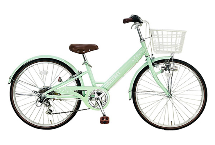 3/8 ポイント5倍 コフレ 外装6段変速 22型 ZVP226W 子供用自転車