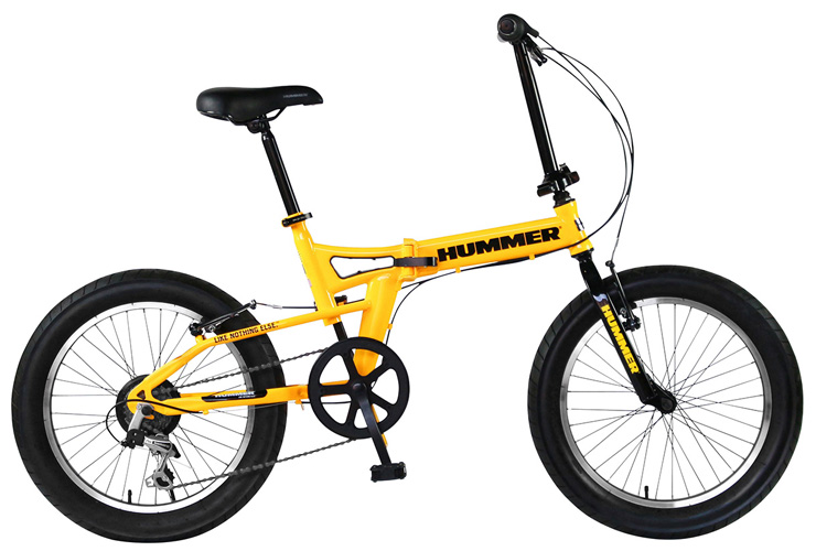HUMMER（ハマー） 3/8 ポイント5倍 FDB206FAT-BIKE 外装6段変速 20型