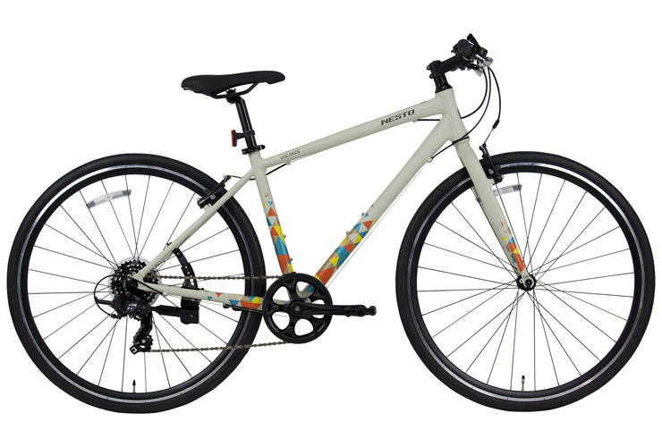 3/8 ポイント5倍 ネスト (NESTO) バカンゼ2-F 500mm 外装7段変速 700C