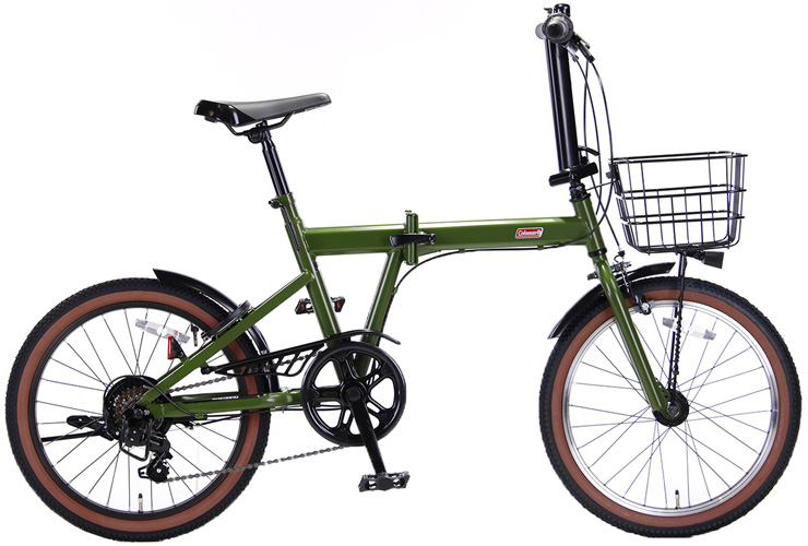 イオン 3/8 ポイント5倍 コールマンフォールディングA 外装6段変速 20