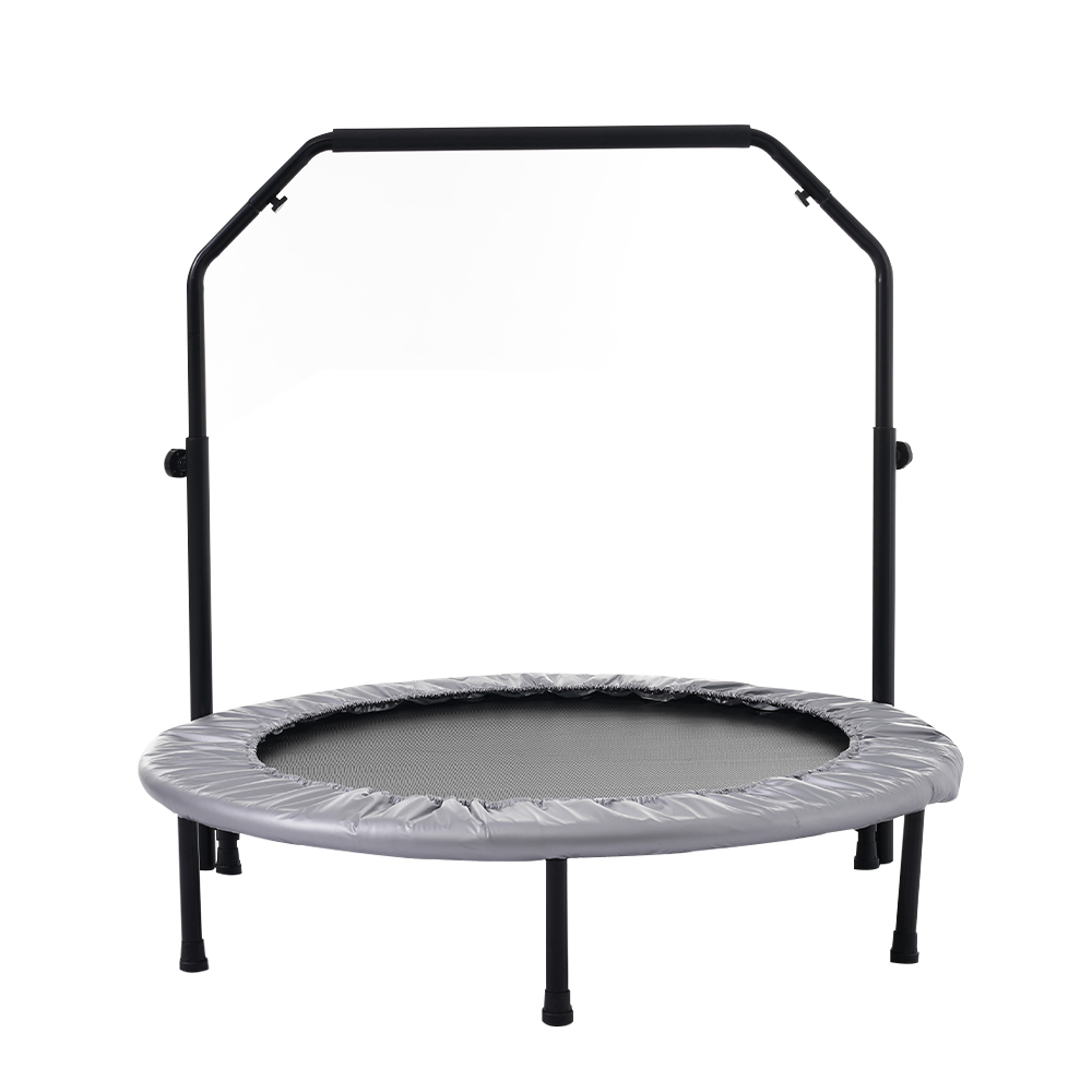 BTM トランポリン 補助手すり付き カバー 耐荷重110kg 102cm ゴム