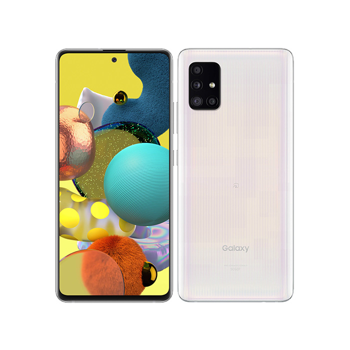 Galaxy A 中古 A51 5G SCG07 au版SIMフリー 本体 Bランク スマホ 最大1