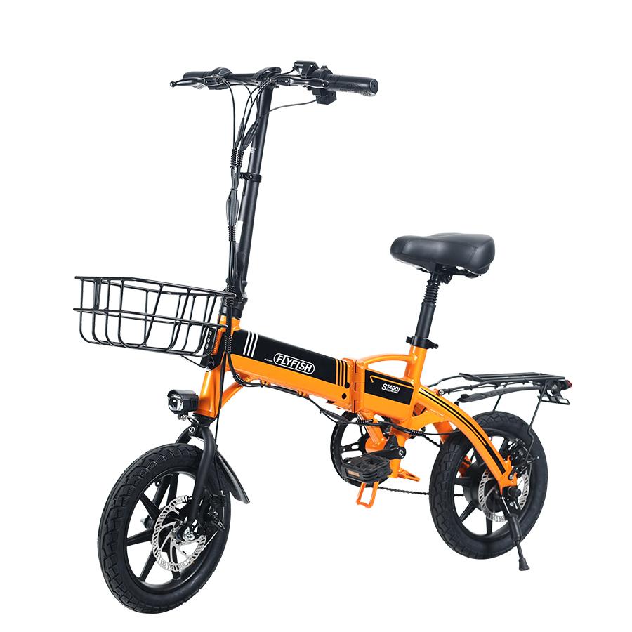 公道OK 【超軽量新モデル】折りたたみ自転車 電動アシスト自転車 14