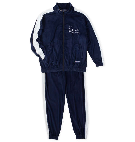Karl Kani（カールカナイ） セットアップ メンズ ジャージ上下 ベロア
