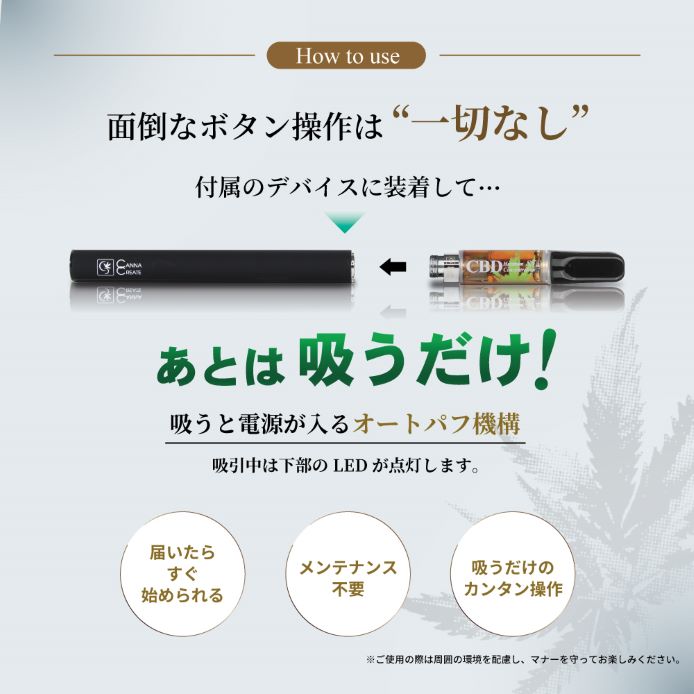 CANNACREATE CBD リキッド 55% スターターセット 1ml CANNACREATE 高