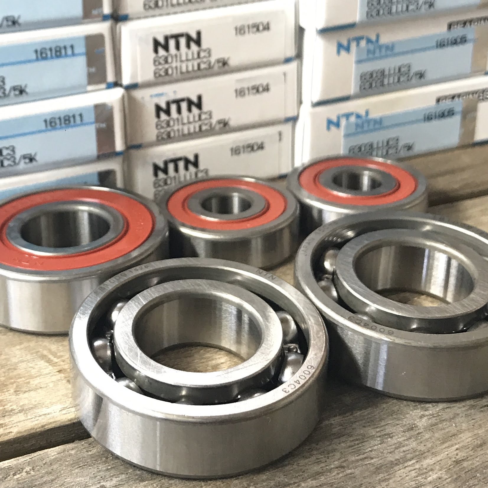 前後ホイールベアリング ZZR250 EX250H 合計5個 : ボルト - 通販