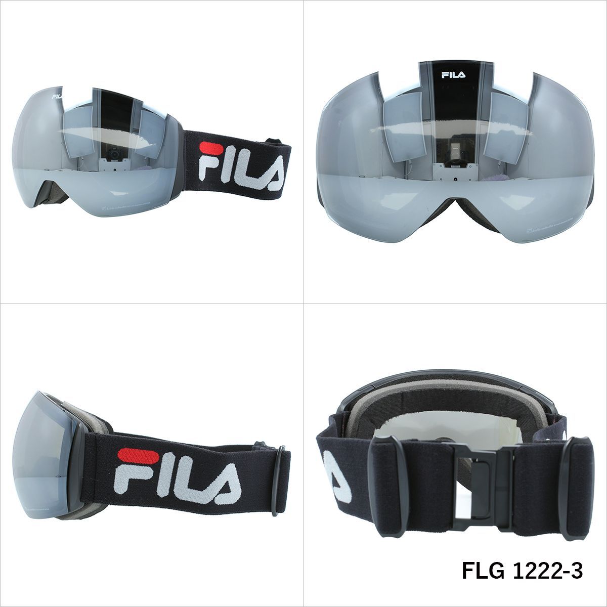 FILA（フィラ） スキー ゴーグル メンズ レディース メガネ対応