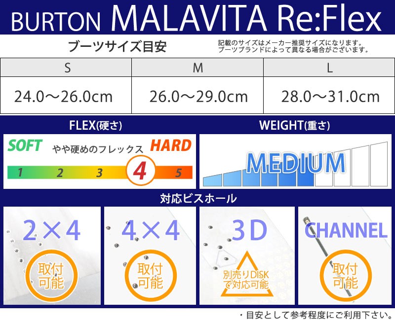 BURTON（バートン） 18-19 BURTON/バートン MALAVITA RE:FLEX