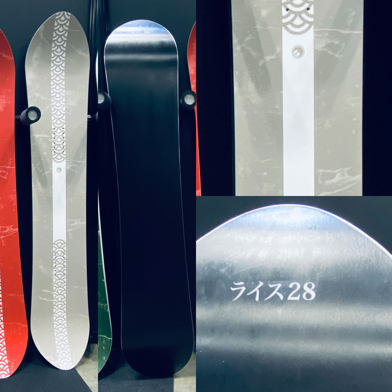 RICE28 スノーボード 142cm K2ビンディング セット K2 [日本正規品