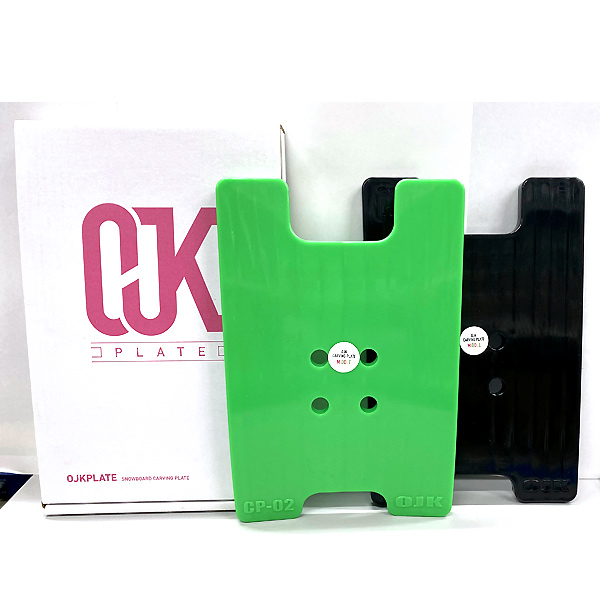 即出荷 OJK CARVING PLATE 02 オージェイケイ アルペン用プレート