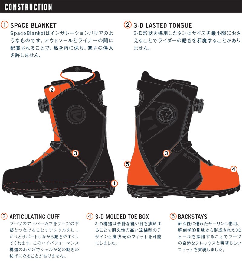 FLOW（フロー） 16-17 FLOW / フロー HELIOS ヘリオス メンズ ブーツ