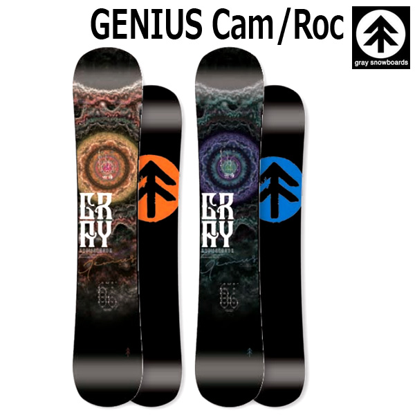 GRAY（グライ） 23-24 GRAY SNOWBOARDS/グレイ GENIUS CAMROC