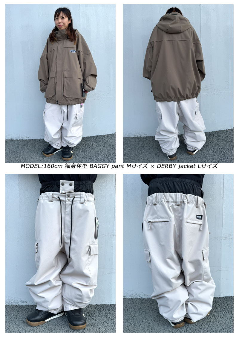 SCAPE（エスケープ） 24-25 SCAPE/エスケープ BAGGY pant メンズ