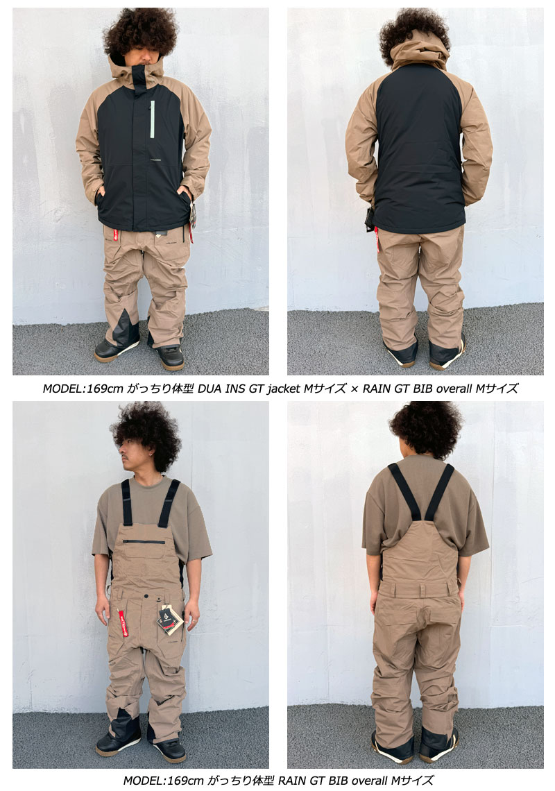 VOLCOM（ボルコム） 24-25 VOLCOM/ボルコム RAIN GORE-TEX BIB overall