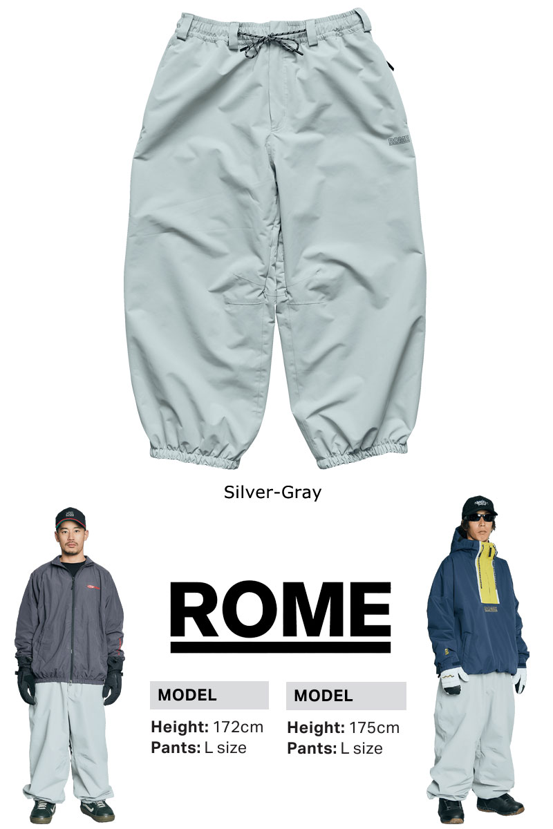 25-26 ROME/ローム PROFIT pant 着用説明動画 メンズ レディース 防水