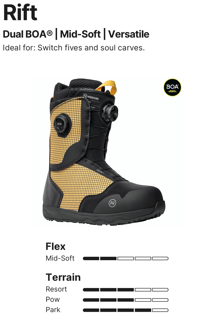 NIDECKER（ナイデッカー） 25-26 NIDECKER/ナイデッカー RIFT リフト