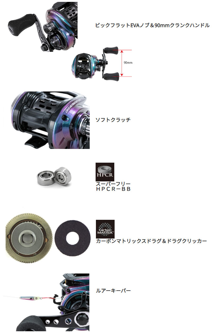 Abu Garcia（アブガルシア） アブ レボ ウルトラキャスト ベイト