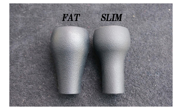 DRT バリアルノブ （スリム ・ ファット） 2個入 【1】 : バック