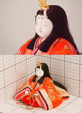 久月 久月の雛人形 木目込親王飾 花園雛 No9203 真多呂作 【店頭展示品