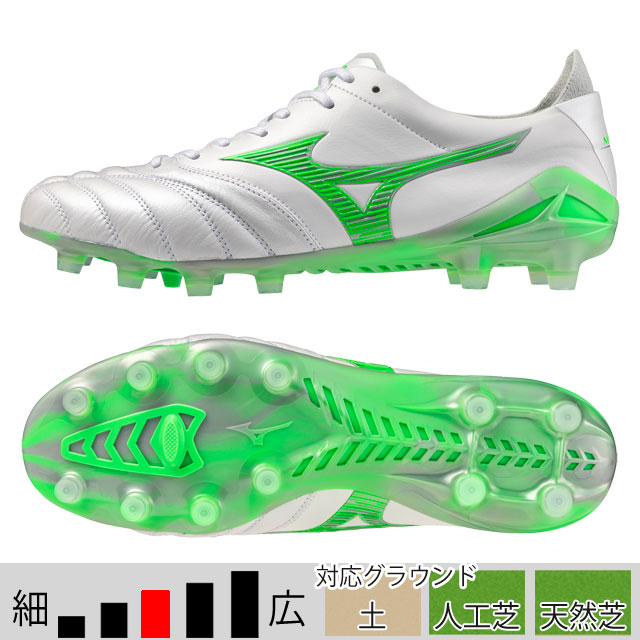 MIZUNO（ミズノ） サッカースパイク モレリア NEO 4 JAPAN ホワイト