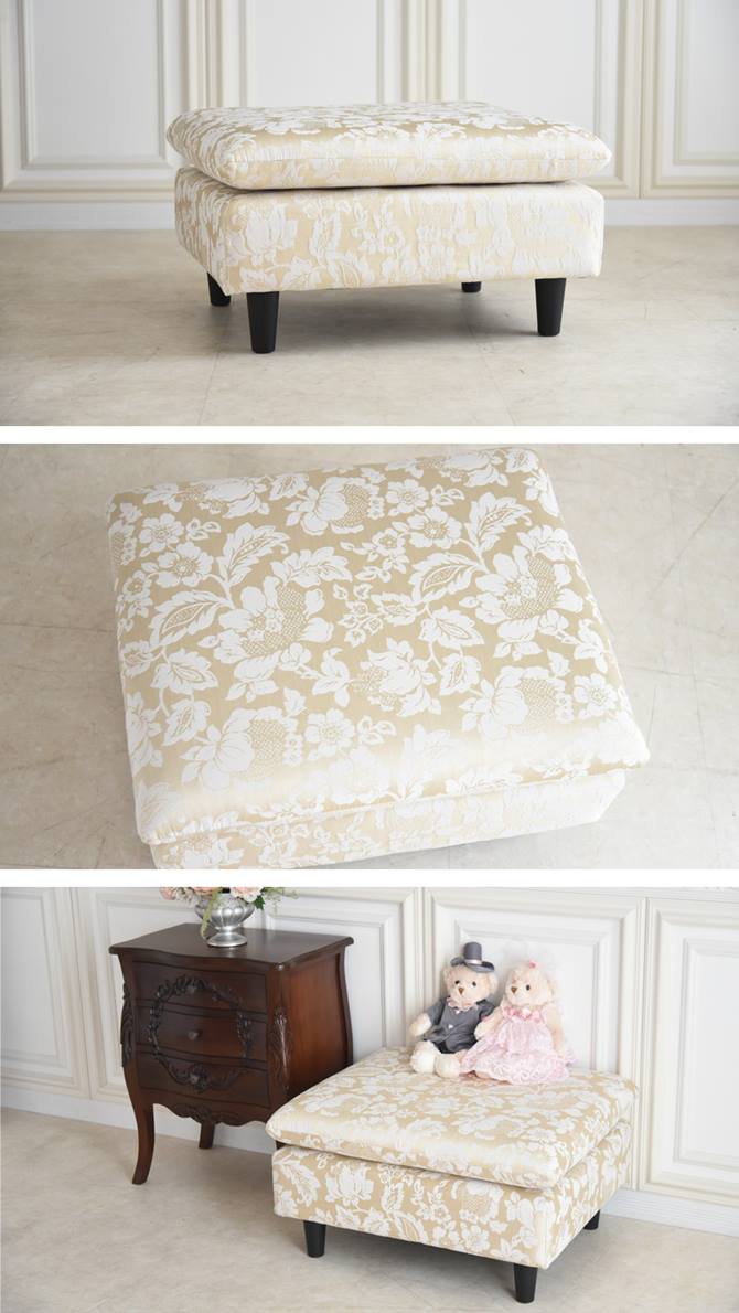 3WAYカウチソファー ベージュFAB ヨーロピアン カウチ 姫系 ロココ調