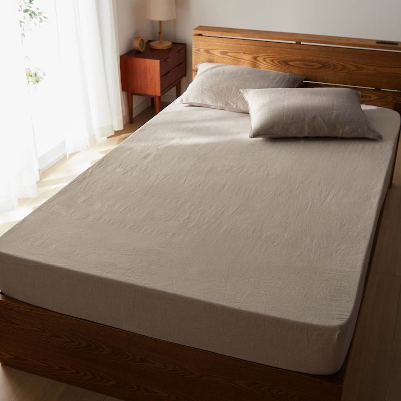 ベルメゾン（BELLE MAISON） ボックスシーツ シングル 洗える