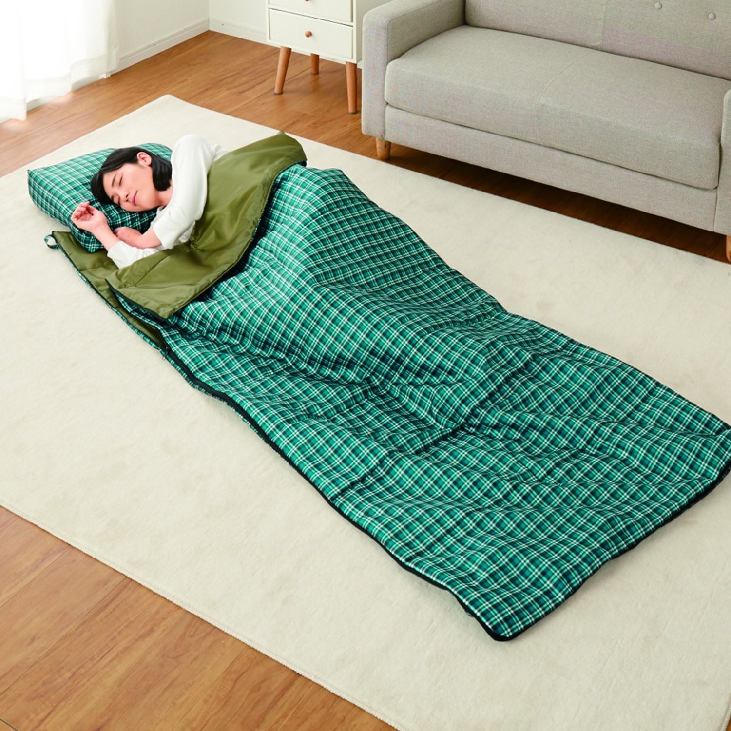 寝袋 ねぶくろ あったか あたたか アルミシート入り 掛け布団 ふとん