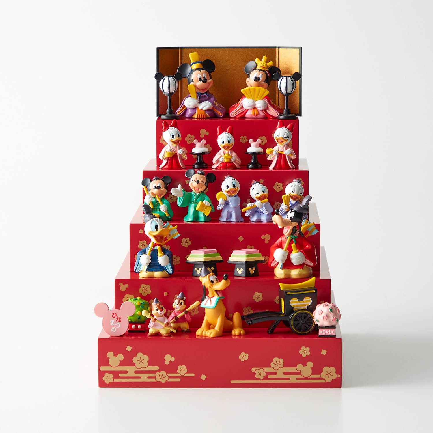 Disney（ディズニー） 雛人形 コンパクト お雛様 ひな人形 ひな