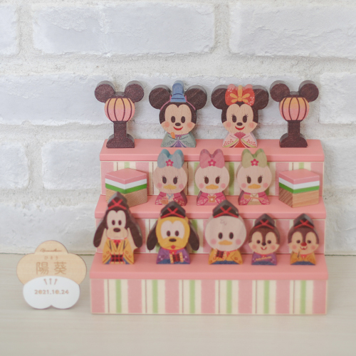 Disney（ディズニー） 雛祭り 初節句 KIDEA＆BLOCK ひなまつり