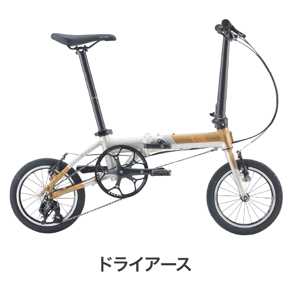 DAHON（ダホン） K3 折りたたみ自転車 最新モデル コンパクト 14インチ