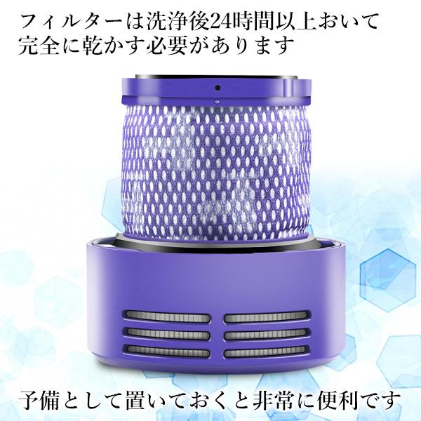 互換品 ダイソン 掃除機 V10 SV12 シリーズ用 969082-02 フィルター