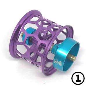 30mm 本体4.4g 超軽量 シャロースプール For Daiwa 19CTシリーズ 浅溝