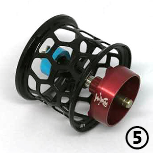 30mm 本体4.4g 超軽量 シャロースプール For Daiwa 19CTシリーズ 浅溝