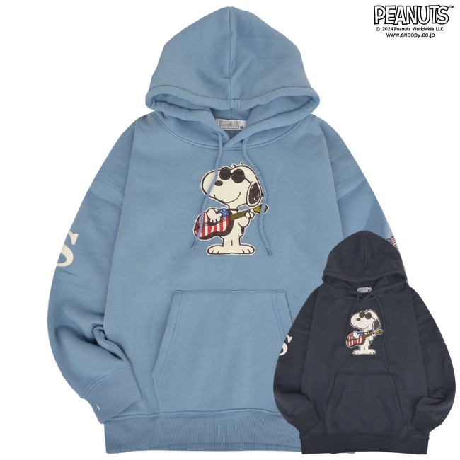 SNOOPY（スヌーピー） パーカー ジョークール 長袖 裏起毛 スウェット