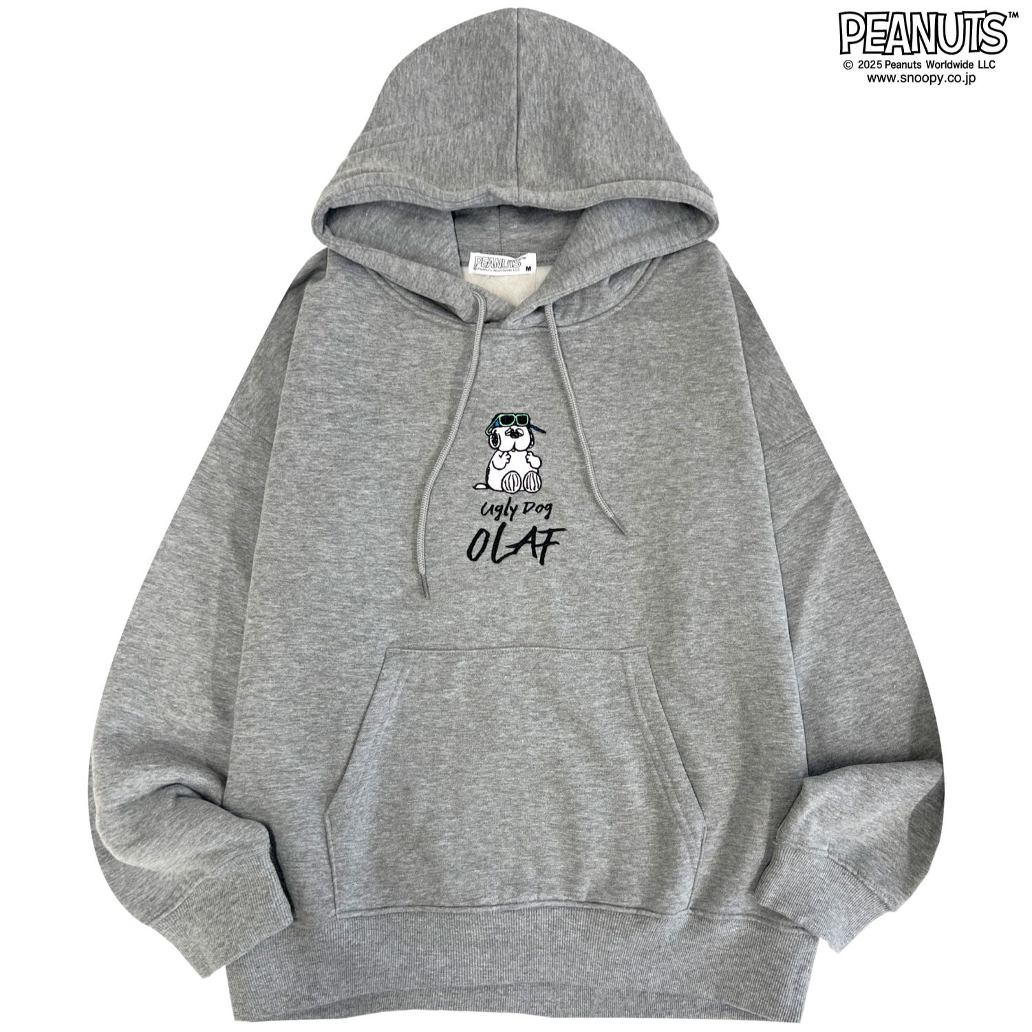 SNOOPY（スヌーピー） 裏起毛 パーカー プルパーカー 秋冬 SNOOPY