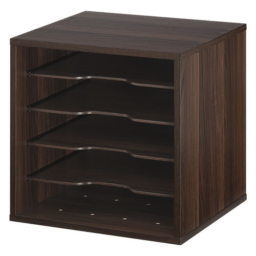 ぼん家具 本棚 カラーボックス キューブボックス コミック収納 扉付き