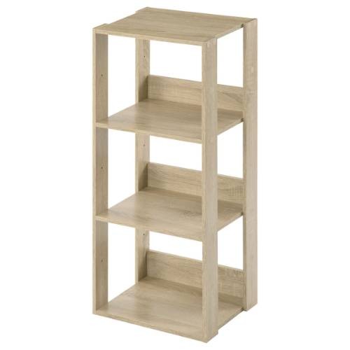 ぼん家具 オープンラック ウッドラック 北欧 シェルフ ディスプレイ