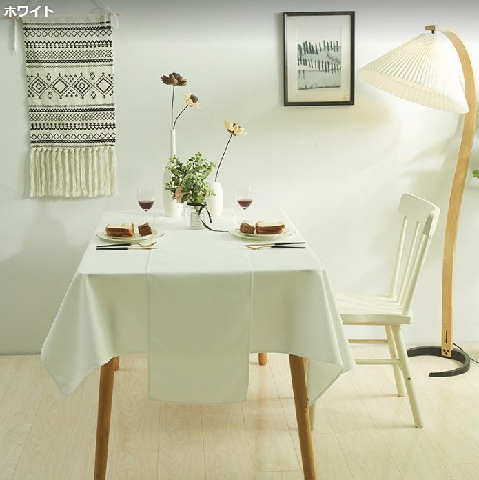 テーブルクロス 布 撥水 北欧 おしゃれ シンプル ダイニング テーブル