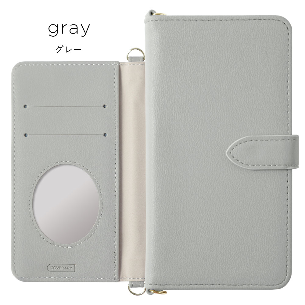 iPhone13 ケース mini pro max 手帳型 ブランド おしゃれ ミラー付き