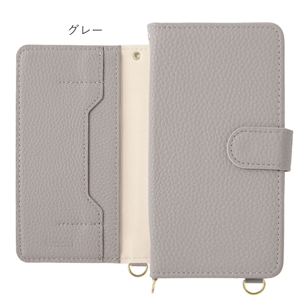 スマホケース ショルダーストラップ iPhone14 ケース 手帳型 おしゃれ