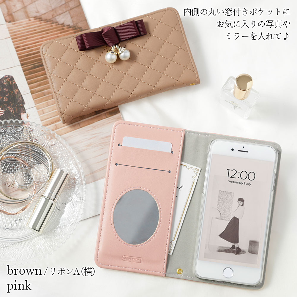 iPhone16 ケース iPhone16e 手帳型 ブランド おしゃれ ミラー付き