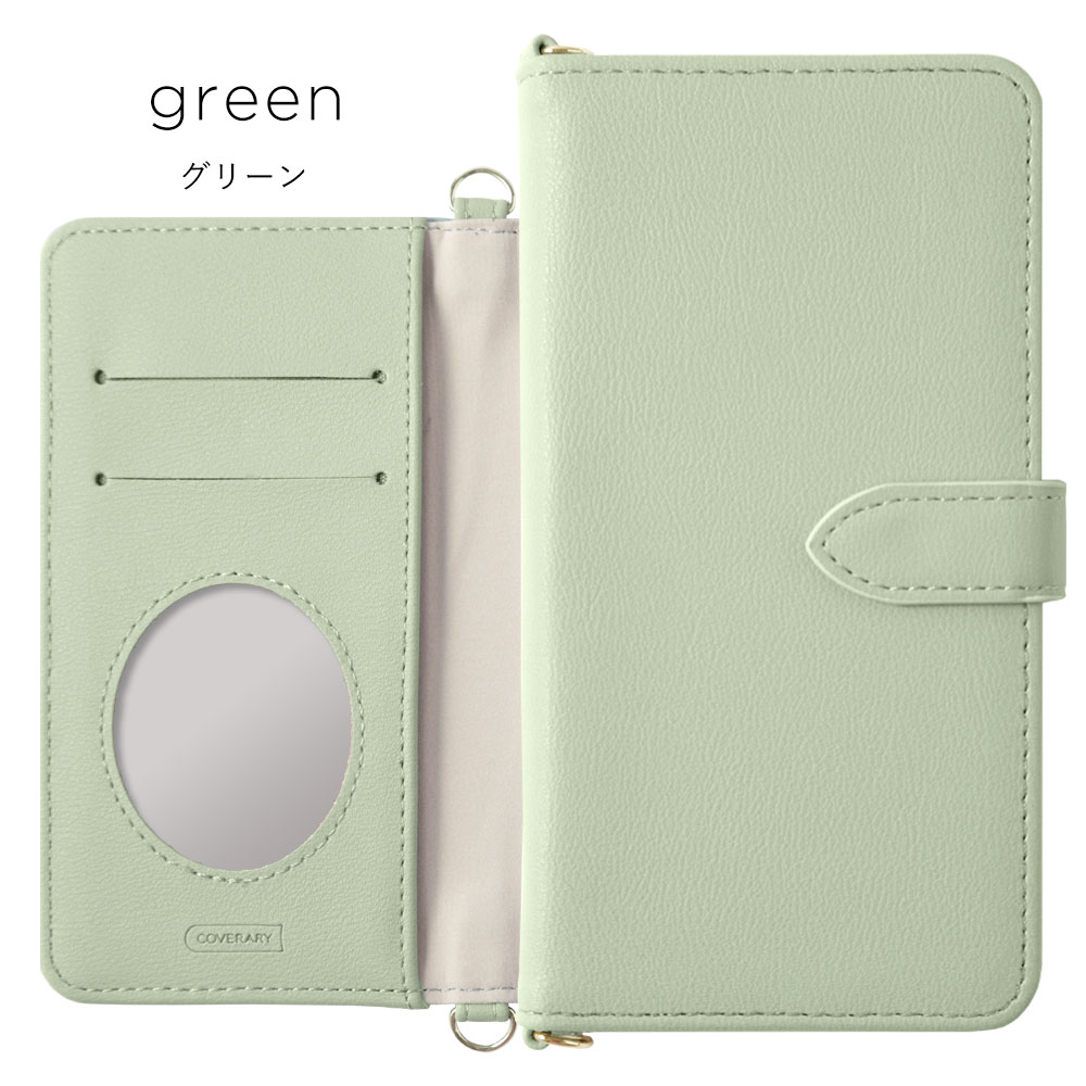 iPhone16 ケース iPhone16e 手帳型 ブランド おしゃれ ミラー付き