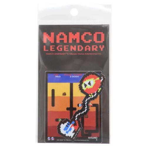 ディグダグ グッズ ダイカットステッカー ゲームキャラクター