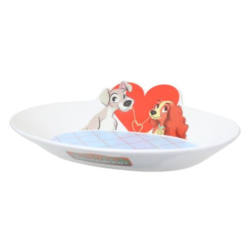 サンアート パスタプレート わんわん物語 深皿 ディズニー レディ